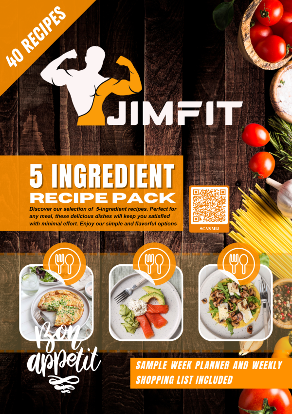 5 Ingredient Recipe Pack Ebook A4